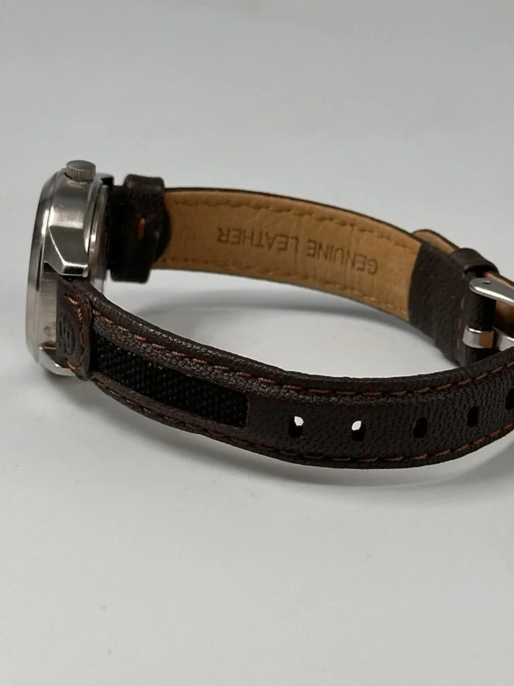 Timex Expedition Field Mini Watch Women Indiglo Dial Leather Band New Battery